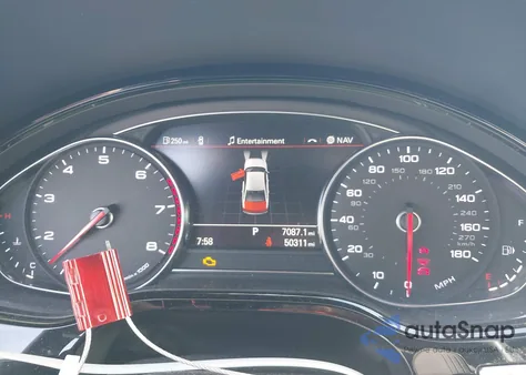 2016 Audi A8 L 3.0T from USA, damaged, VIN WAU34AFD6GN015470